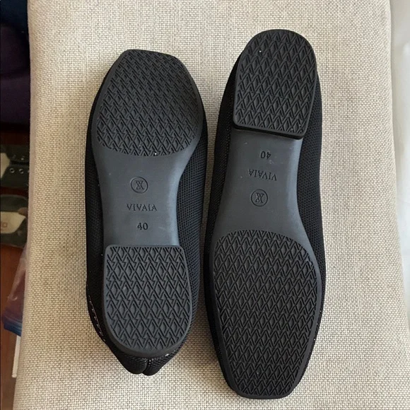 Brand new “Vivaia” Black and Cream Loafers - Picture 2 of 3